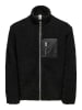 ONLY & SONS Fleecejacke "Jaimy" in Schwarz