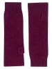 Perfect Cashmere Kasjmieren armstulpen "Jesse" bordeaux