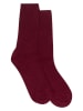 Perfect Cashmere Kasjmieren sokken "Molilou" bordeaux