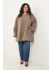 Curvy Lady Kurtka przejściowa w kolorze beżowym