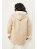 Curvy Lady Übergangsjacke in Beige