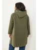Curvy Lady Übergangsjacke in Khaki