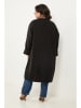 Curvy Lady Tussenmantel zwart