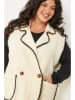 Curvy Lady Kamizelka w kolorze kremowym