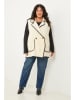 Curvy Lady Kamizelka w kolorze kremowym