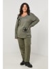 Curvy Lady Longsleeve in Khaki
