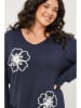 Curvy Lady Longsleeve donkerblauw
