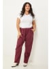 Curvy Lady Broek bordeaux