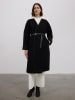 BGN Płaszcz przejściowy w kolorze czarnym