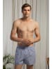 Seidensticker 2er-Set: Boxershorts in Dunkelblau/ Hellblau