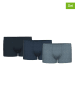 Seidensticker 3er-Set: Boxershorts in Dunkelblau/ Blau