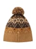 Reima Woll-Bommelmütze "Pohjoinen" in Hellbraun