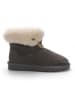 NICEBAY Leren winterboots "Lertrude" antraciet