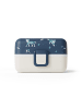Monbento Lunchbox "Tresor" blauw/beige - 800 ml