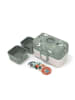 Monbento Lunchbox ''Tresor'' in Grün/ Beige - 800 ml