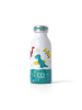Monbento Butelka termiczna "Cooly" w kolorze zielonym ze wzorem - 350 ml