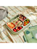 Monbento Lunchbox ''Bear'' in Grün - (B)28,2 x (H)5,7 x (T)21,4 cm