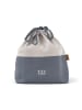 Monbento Lunchtasche ''Pochette L'' in Beige/ Blau - (B)20,5 x (H)25 x (T)10,5 cm