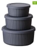 chic.mic 3tlg. Schalen-Set in Anthrazit