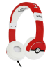 Techkidz Over-Ear-Kopfhörer "Pokéball" in Rot