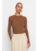 trendyol Pullover in Hellbraun