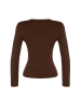 trendyol Trui donkerbruin