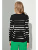 trendyol Pullover in Schwarz/ Weiß