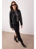trendyol Kunstleren jas zwart