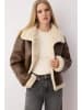 trendyol Kunstleren jas bruin/beige