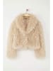 trendyol Teddyjacke in Beige
