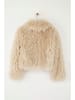 trendyol Teddyjacke in Beige