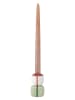 Bloomingville Kaarshouder "Wish" groen/wit/rood - (H)9 x Ø 5 cm