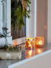 Bloomingville 2er-Set: Windlichter ''Myr Votive'' in Orange - (H)7,5 x Ø 6,5 cm
