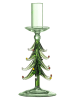 Bloomingville Kerzenständer ''Brant'' in Grün - (H)20 x Ø 8 cm