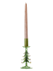 Bloomingville Kaarshouder "Brant" groen - (H)20 x Ø 8 cm