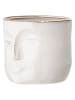 Bloomingville Doniczka "Ignacia" w kolorze białym - 18 x 15,5 x 16,5 cm