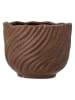 Bloomingville Bloempot "Sella" bruin - (H)11 x Ø 14 cm