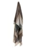 Bloomingville Woondeken "Isnel" beige/bruin - (L)160 x (B)130 cm