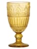 Bloomingville Wijnglas "Feyza" geel - 205 ml