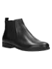 Wojas Leren chelseaboots zwart