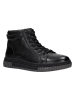 Wojas Leder-Boots in Schwarz