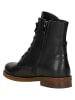 Wojas Leder-Boots in Schwarz
