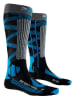 X-Bionic Skarpety narciarskie "X Country Rider 4.0" w kolorze niebieskim