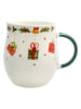 Tognana Jumbotasse ''Darling'' in Weiß/ Bunt - 430 ml