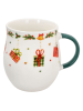 Tognana Jumbotasse ''Darling'' in Weiß/ Bunt - 430 ml