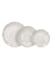 Tognana 18-delige serviesset ''Madison Virtuo'' wit/beige
