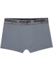 Wrangler 3er-Set: Boxershorts "Montel" in Hellgrau/ Dunkelblau/ Blaugrau