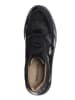 Patrizia Pepe Leder-Sneakers in Schwarz