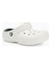 Crocs Chodaki "Classic Lined" w kolorze biało-szarym