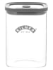 Kilner Vorratsbehälter in Grau/ Transparent - 1 l